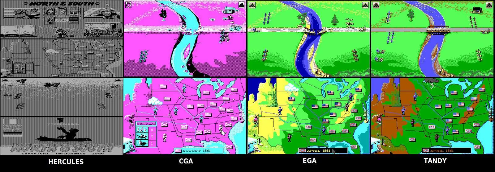 Great Strategy Games Of The Past - North & South (1989)