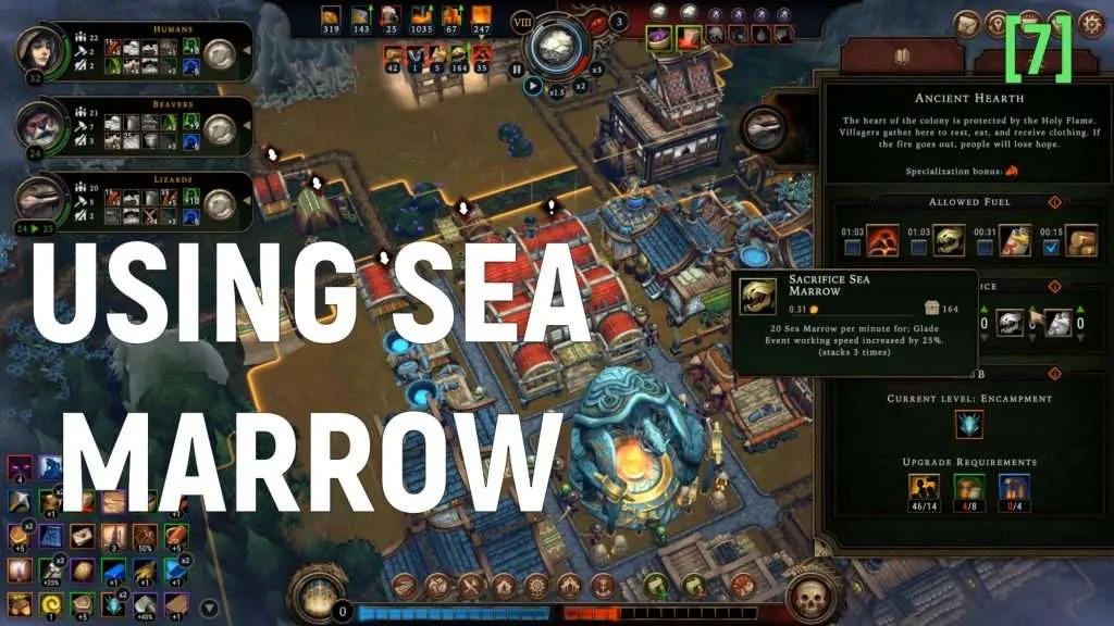 against the storm screenshot using sea marrow